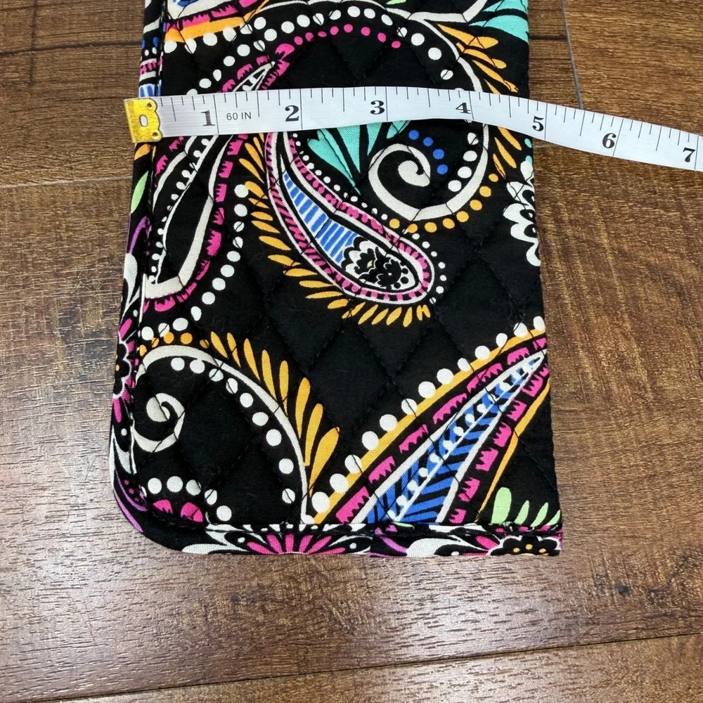 Vera Bradley Bandana Swirl Flat Curling Iron Travel Sleeve Case Cover